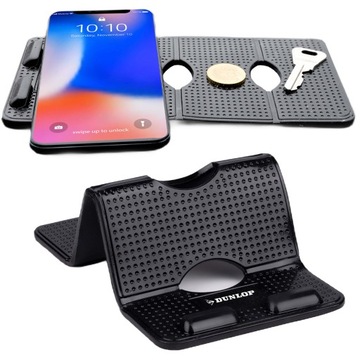 Противоскользящая резиновая накладка, подставка для телефона DUNLOP