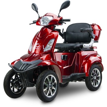 Skuter pojazd elektryczny inwalidzki dla seniora SHINO QUADRO LIT cz.