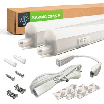 2x Oprawa LED Podszafkowa Meblowa 10W 4000k LLS