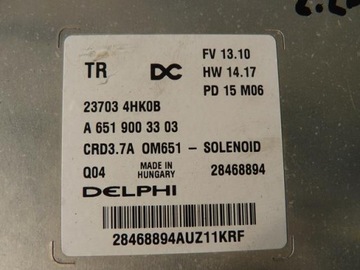 INFINITI OE A6519003303