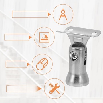 НАСТЕННАЯ ПОЛКА, ОПОРА ДЛЯ ЛЕСТНИЧНЫХ ПЕРИЛ, ЛЕСТНИЧНАЯ СТОЙКА