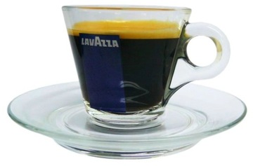 LAVAZZA - Filiżanka+podstawka espresso -szkło-60ml