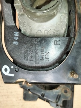 HALOGEN PRAVÝ + MŘÍŽKA NÁRAZNÍKU PŘEDNÍ HONDA FR-V FRV 2005-2009