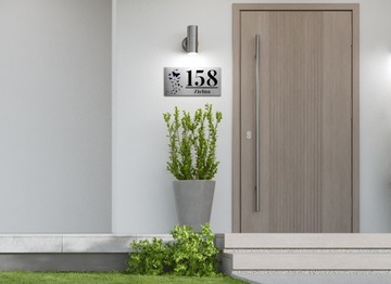 ТАБЛИЧКА для дома АДРЕСНАЯ ДОСКА НОМЕР ДОМА 112