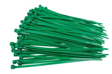 КАБЕЛЬНАЯ СТЯЖКА ЛЕНТА КАБЕЛЬНАЯ СТЯЖКА ЗЕЛЕНАЯ КАБЕЛЬНАЯ СТЯЖКА 2,5 Х 100 ММ