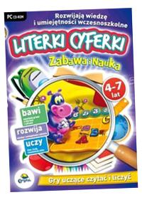 ZABAWA I NAUKA: LITERKI CYFERKI 4-7 LAT
