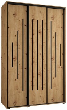 Szafa przesuwna CANNES 12 160, wys. 205,2 gł. 45 cm