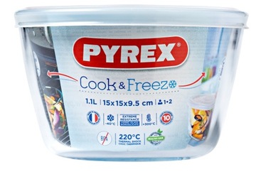 Naczynie żaroodporne Cook&Freez 1,1 L PYREX