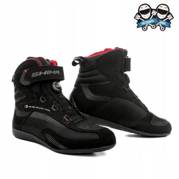 Shima Exo Vented buty motocyklowe krótkie miejskie