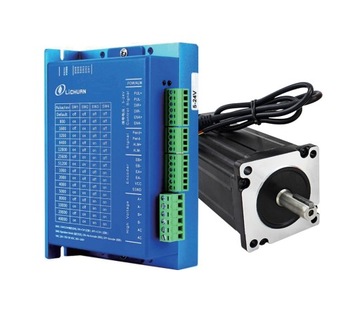 Silnik krokowy serwo 12Nm napęd CNC hybryda + sterownik 8A