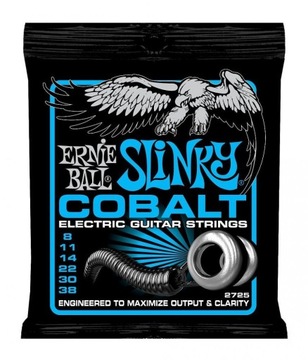 Ernie Ball 2725 Cobalt Slinky 08-38 - Struny