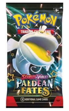Коллекционные карты Pokemon Mega Box, большой набор Paldean Fates, 360 шт.
