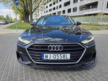 Audi A7 C8 2022 AUDI A7 45TFSI 2.0l benzyna 265KM Salon PL Bezwypadkowy 56,455km VAT23%, zdjęcie 1