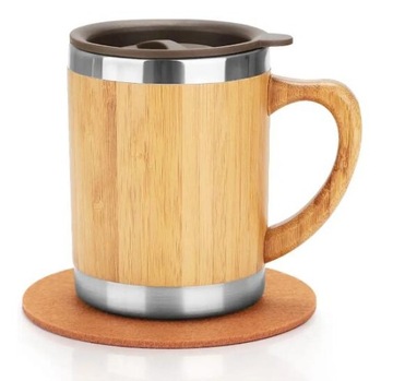 Kubek COFFEE Termiczny Termos KAWA SZCZELNY 350ML