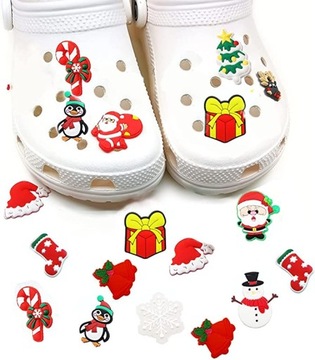 Булавки CROCS РОЖДЕСТВЕНСКИЕ БУЛАВКИ РОЖДЕСТВЕНСКИЙ МИКС РОЖДЕСТВЕНСКАЯ СКАЗКА 20ШТ.