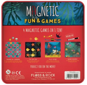 Магнитные игры и занятия «Подводный мир», набор 4