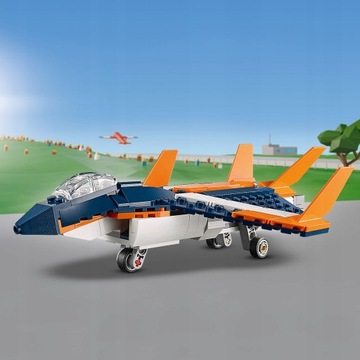 LEGO CREATORS Сверхзвуковой самолет 3 в 1