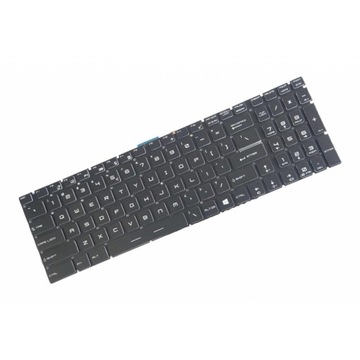 Клавиатура с английской раскладкой и подсветкой для MSI GE72, WS60, ,
