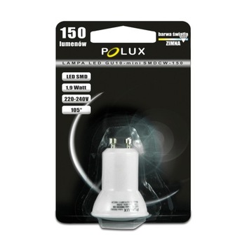 Żarówka LED MINI GU10 1.9W CIEPŁA 3000K