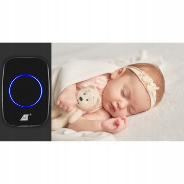 ВЛАГОЗАЩИТНЫЙ БЕСПРОВОДНОЙ ДВЕРНОЙ ЗВОНОК С АККУМУЛЯТОРОМ, 60 МЕЛОДИЙ, БОЛЬШОЙ ДИАПАЗОН