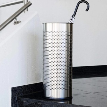 Прочная подставка для зонтов из нержавеющей стали.