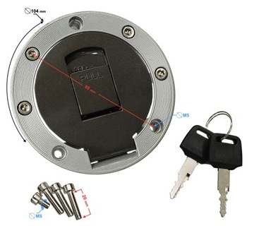 LUCKY STAR KOREK PALIWA ZBIORNIKA WKŁADKA KLUCZYKI