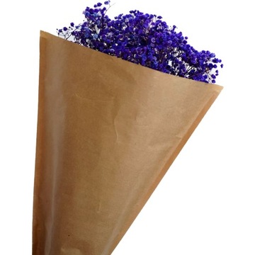 GIPSÓWKA FIOLETOWA SUSZONA STABILIZOWANA NIE WIĘDNIE WIECZNA BUKIET