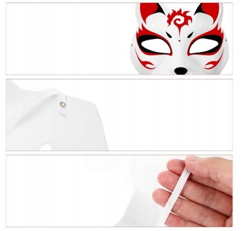 МАСКА КОТА ДЕТСКАЯ РАСПИСАНИЕ МАСКИ СО СМЕШАННЫМИ ЖИВОТНЫМИ 3 ШТ.