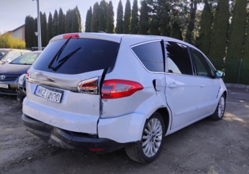 Ford S-Max I Van Facelifting 2.0 Duratorq TDCi DPF 140KM 2014 Ford S-Max 2014r, 2.0 TDCI. AUTOMAT. Lekko uszkodzony tyl. Jezdzi. 2.0, zdjęcie 2