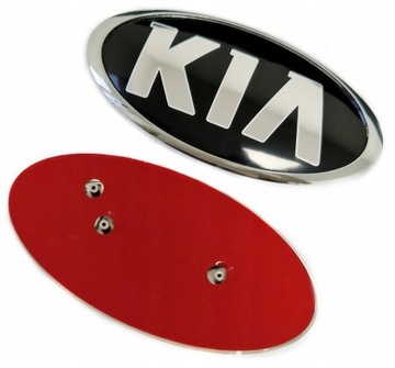 EMBLEMAT ZNACZEK LOGO KIA 86353-4D500 170x84mm