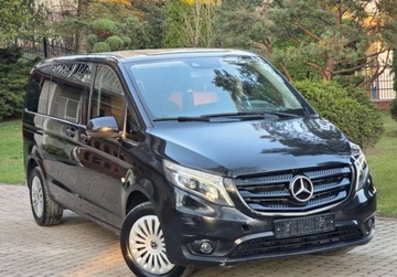 Mercedes Vito W447 Furgon Kompakt 2.1 116 CDI 163KM 2016 Mercedes-Benz Vito Vito 116 CDI 5 Osobowy 7-G Automat Skory LED Tempom, zdjęcie 4