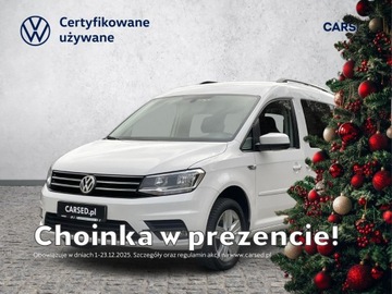 Volkswagen Caddy IV Kombi Maxi 1.4 TSI BlueMotion Technology 130KM 2019 Volkswagen Caddy FV-23%, ASO, Salon PL, Bezwypadko