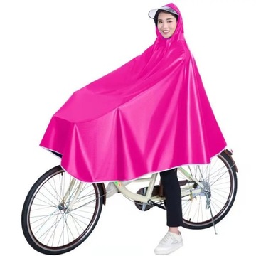 Bicycle raincoat single poncho 3XL shared bicycle men and women thickened