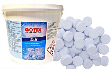 5 кг ХЛОР ДЛЯ ДЖАКУЗИ СПА БАССЕЙНА 200 г МНОГОФУНКЦИОНАЛЬНЫЕ ТАБЛЕТКИ СИНАЯ ВОДА