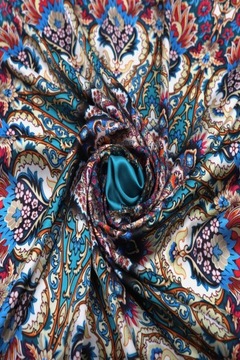 ЖЕНСКИЙ ЛЕГКИЙ ШАРФ GAWROSZKA BANDANA парео 140 x 140 СМ