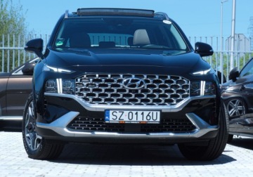 Hyundai Santa Fe IV SUV HEV 1.6 T-GDI HEV 230KM 2022 Hyundai Santa Fe 230ps 4WD Full Wentyle Panorama 360 Hak HUD Krell ACC Blis, zdjęcie 27