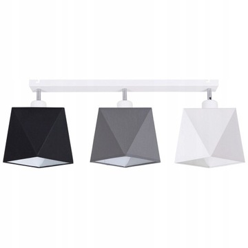 LAMPA WISZĄCA ŻYRANDOL SUFITOWA PLAFON DIAMENT LED