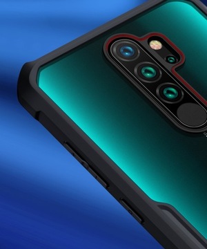 Бронированный чехол Beetle для Redmi Note 8 Pro + стекло 5D