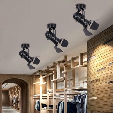 Регулируемый потолочный точечный светильник E27 люстра