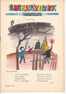 Świerszczyk nr.12 20.-26.III.1960r.