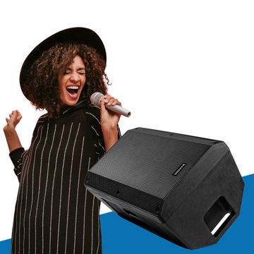 Активная мобильная колонка 1 шт. 15 дюймов 1000 Вт RCA XLR