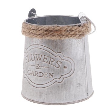 Metal Bucket Metal Tinplate Bucket Decorative for
