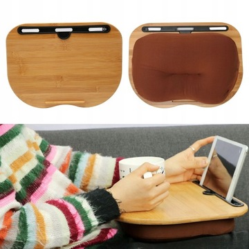 Портативный стол для ноутбука с подушкой