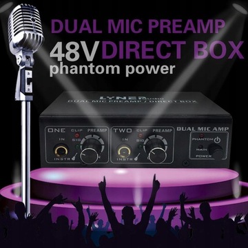 HiFi предусилитель с двумя микрофонами