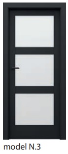 Двери PORTA VERTE HOME ЧАСТЬ №3 с рамкой рег. 280-300