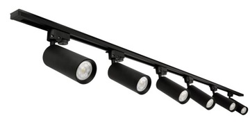 Шинопровод + отражатель Потолочная направляющая 2 м + 6 точечных ламп GU10 ДЛИННЫЙ КОМПЛЕКТ