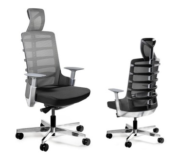 Krzesło Fotel biurowy Spinely ergonomiczne oparcie