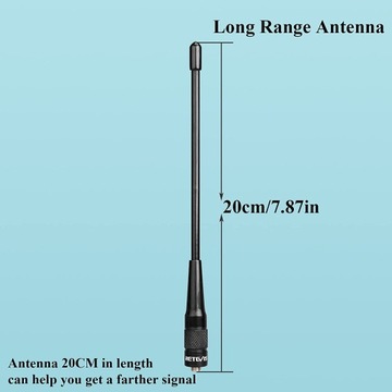 Антенна Retevis RHD701 для рации VHF/UHF (1 шт.)