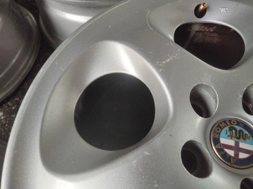 4× DISK HLINÍK ALFA ROMEO OE 156 6.5" X 16" 5X98 ET 41,5