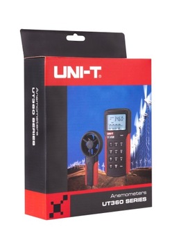 Измерение температуры анемометром Uni-t UT361